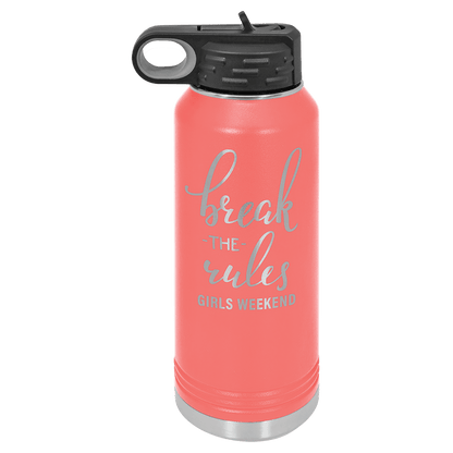 32oz Coral Water Bottles - Whoa, Jody Boy!