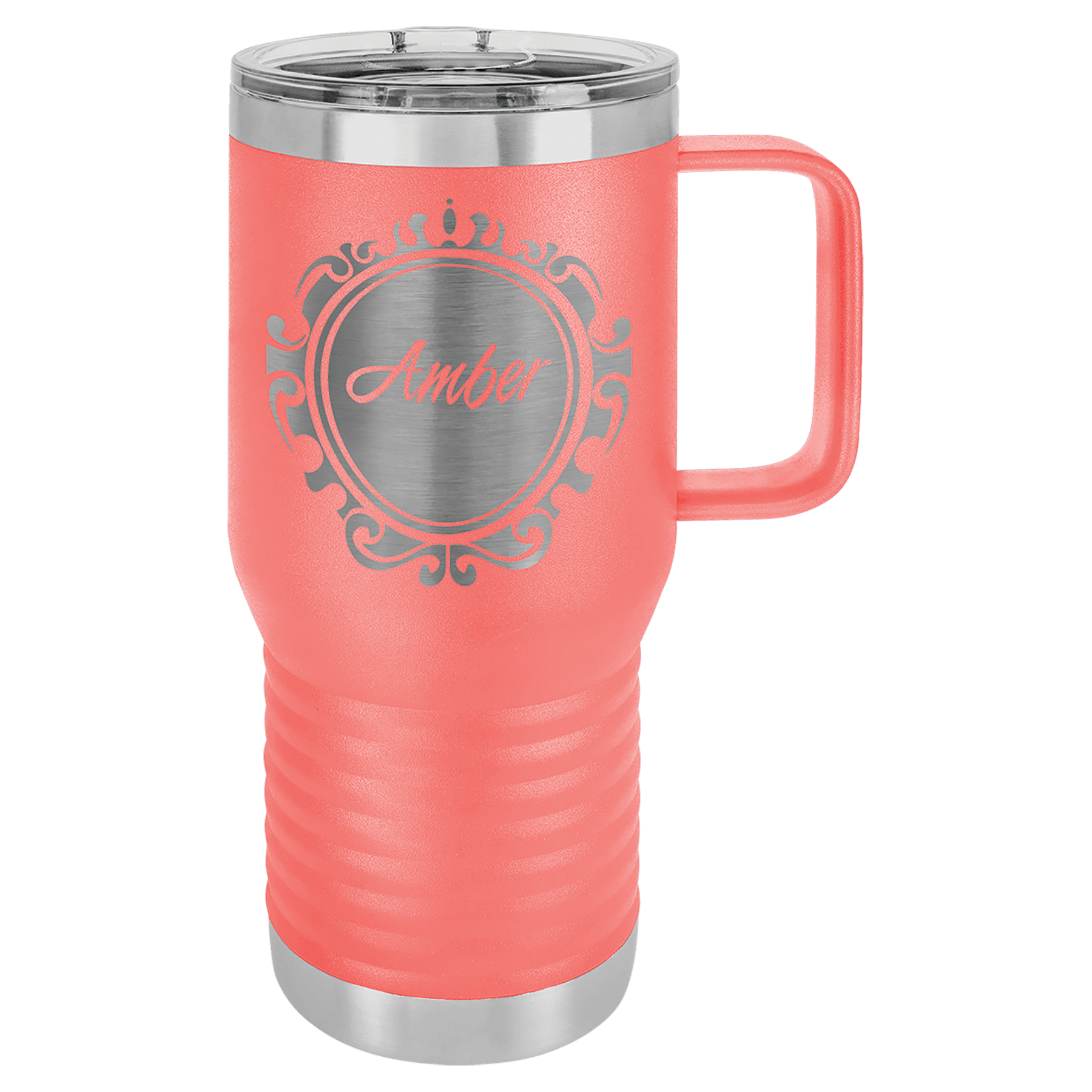 20oz Coral Travel Mug - Whoa, Jody Boy!