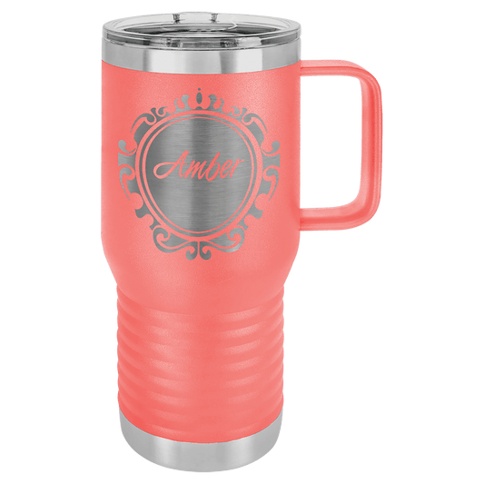 Customizable Travel Mugs 20 oz - Whoa, Jody Boy!