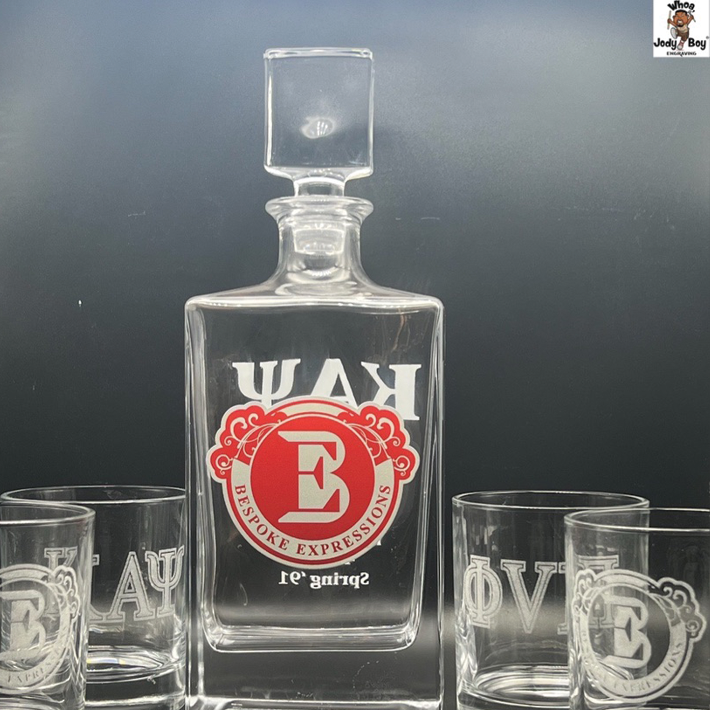 Kappa Alpha Psi Decanter 810 mL