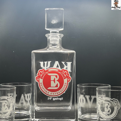 Kappa Alpha Psi Decanter 810 mL