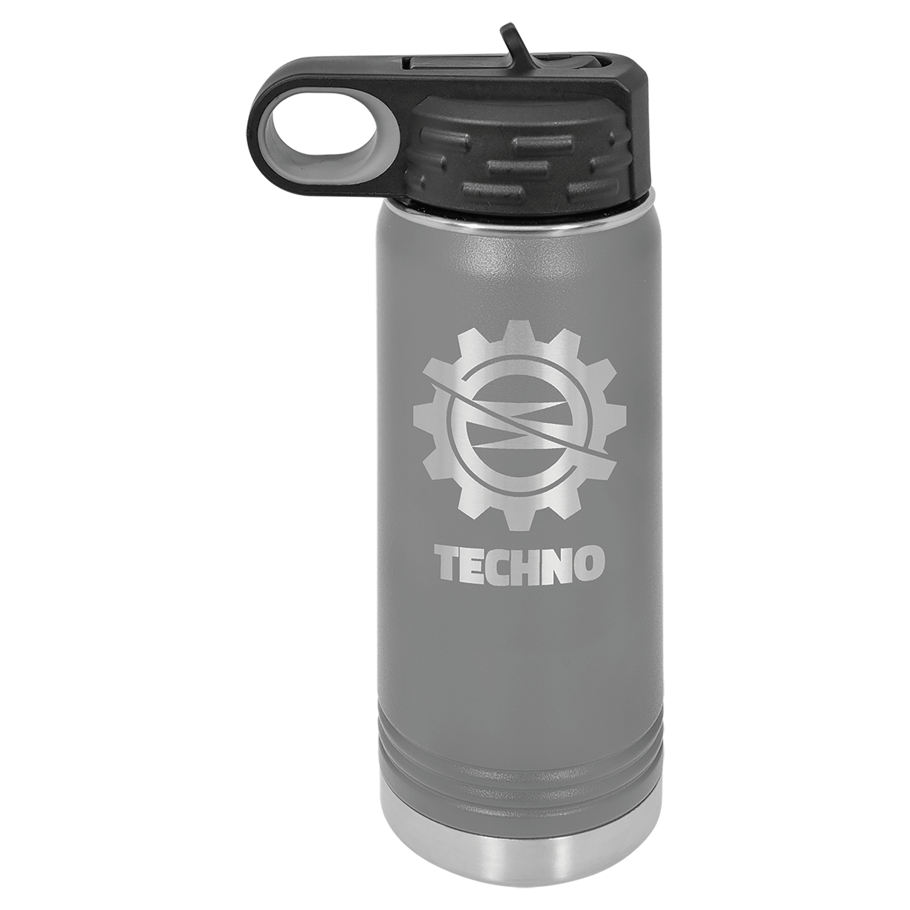 20oz Dark Gray Water Bottles - Whoa, Jody Boy!