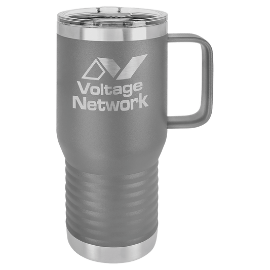 Custom 20oz Dark Gray Travel Mug - Whoa, Jody Boy!