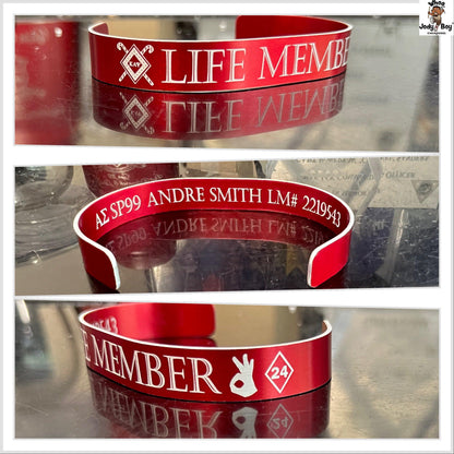 Gamma Sigma | Kappa Alpha Psi | Metal Bracelet - Whoa, Jody Boy!