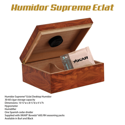 HUMIDOR SUPREME - ECLAT