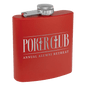 6oz Red Powder-Coated Steel Flask - Whoa, Jody Boy!