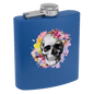 6oz Blue Powder-Coated Steel Flask - Whoa, Jody Boy!