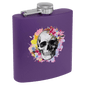 6oz Purple Powder-Coated Steel Flask - Whoa, Jody Boy!