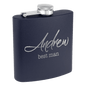 6oz Navy Powder-Coated Steel Flask - Whoa, Jody Boy!