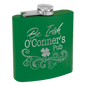 6oz Green Powder-Coated Steel Flask - Whoa, Jody Boy!