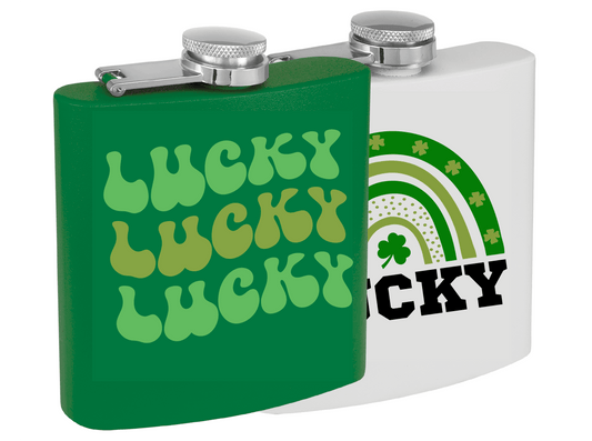 6 oz. Powder Coated Stainless Steel Flask (Custom Laser Etch or UV Print) - Whoa, Jody Boy!