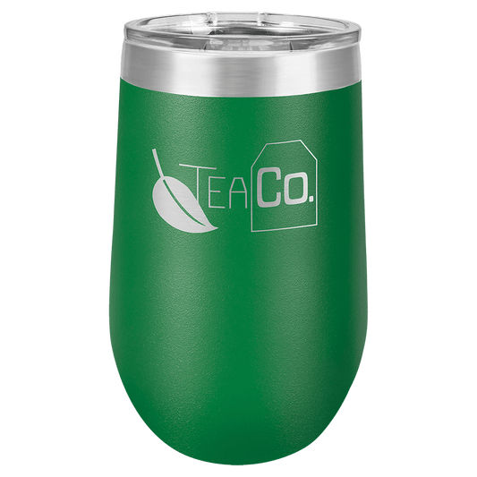 16oz Green Stemless Wine Chiller - Whoa, Jody Boy!