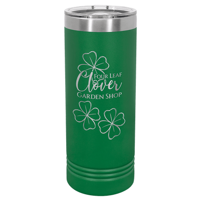 22oz Green Skinny Tumbler - Whoa, Jody Boy!