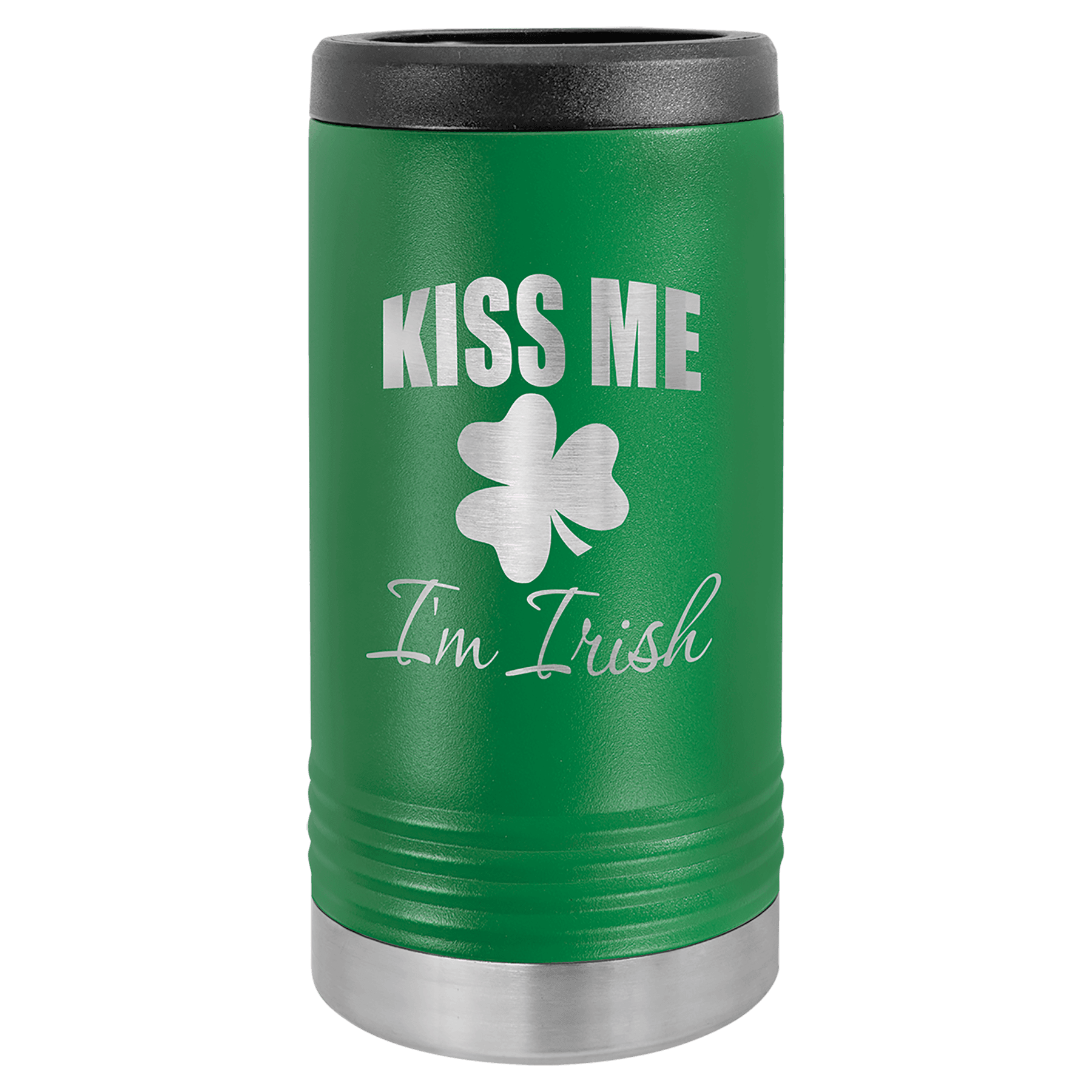 12oz Green Slim Can Cooler - Whoa, Jody Boy!