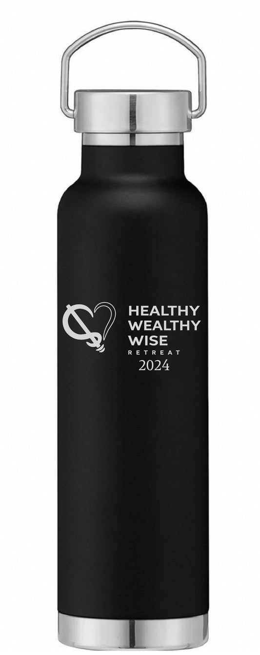 Apollo - 22 oz. Double Wall Stainless Steel Water Bottle with Lid - Whoa, Jody Boy!