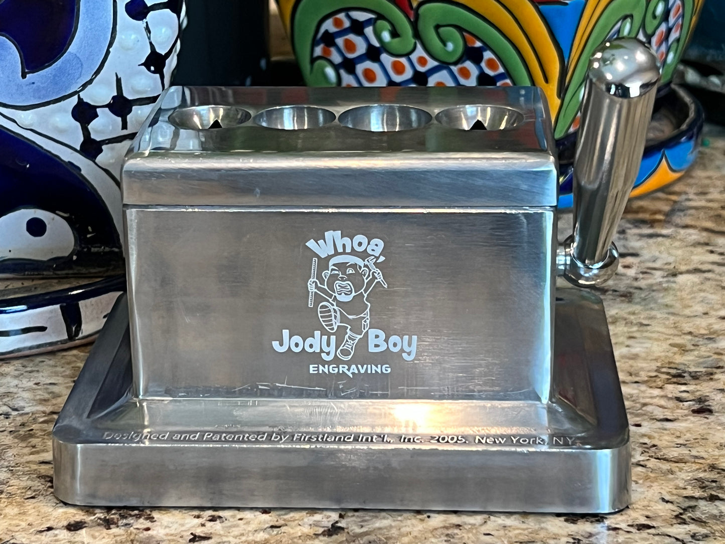 Tabletop Quad Cigar Cutter - Whoa, Jody Boy!