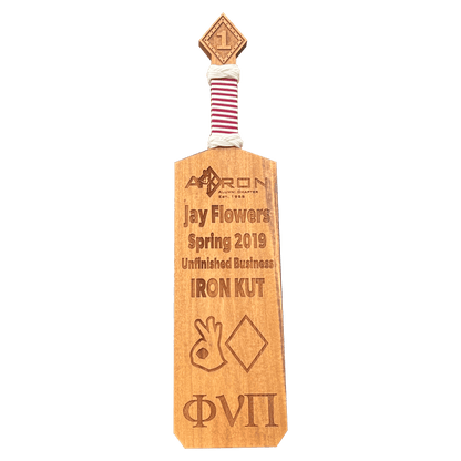 Kappa Alpha Psi Achievement Paddle - Whoa, Jody Boy!