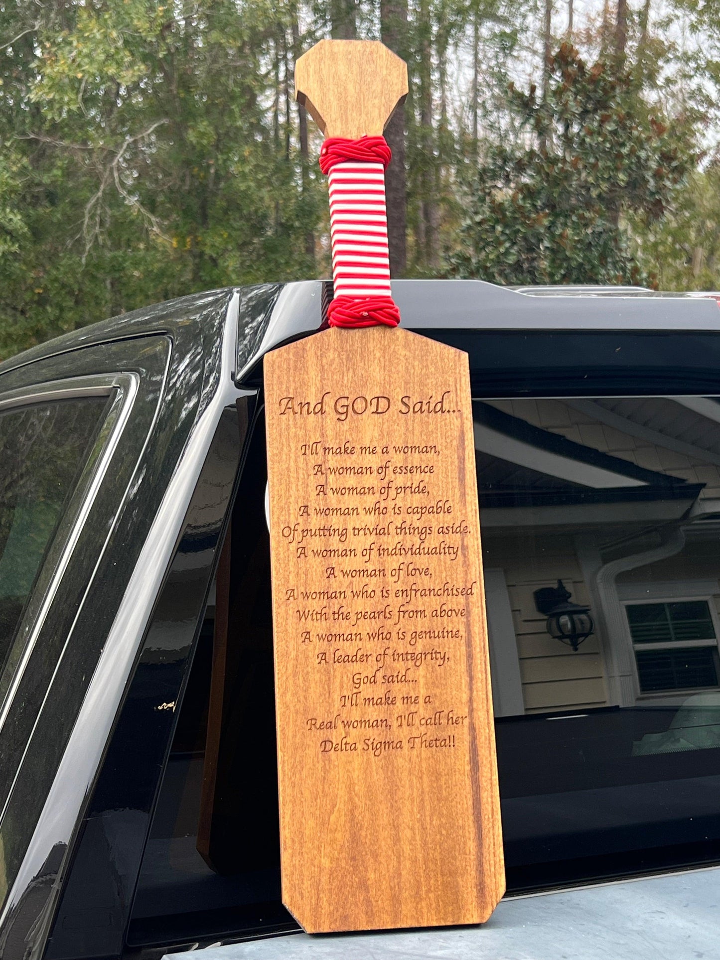 Kappa Alpha Psi Achievement Paddle - Whoa, Jody Boy!