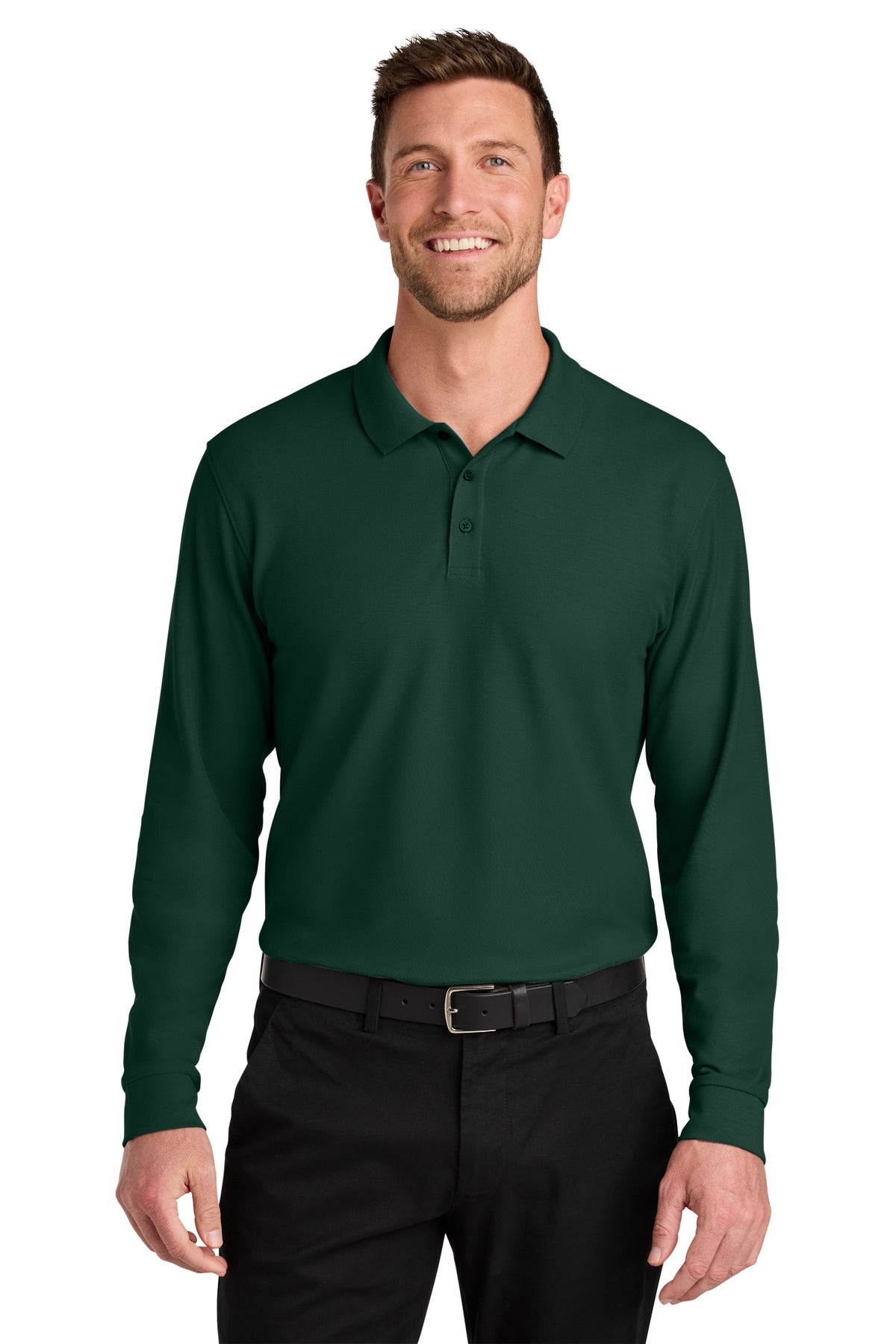 Port Authority ®  Wearever Signature Pique Long Sleeve Polo K200LS