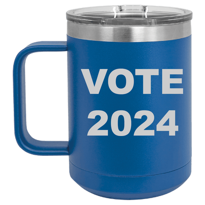 My Politics 15oz Royal Blue Coffee Mug