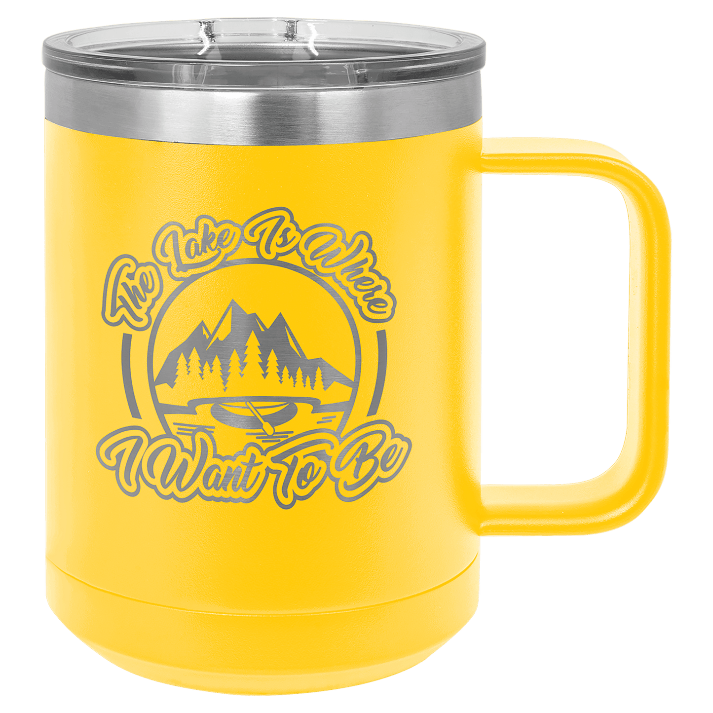 15oz Yellow Coffee Mug - Whoa, Jody Boy!