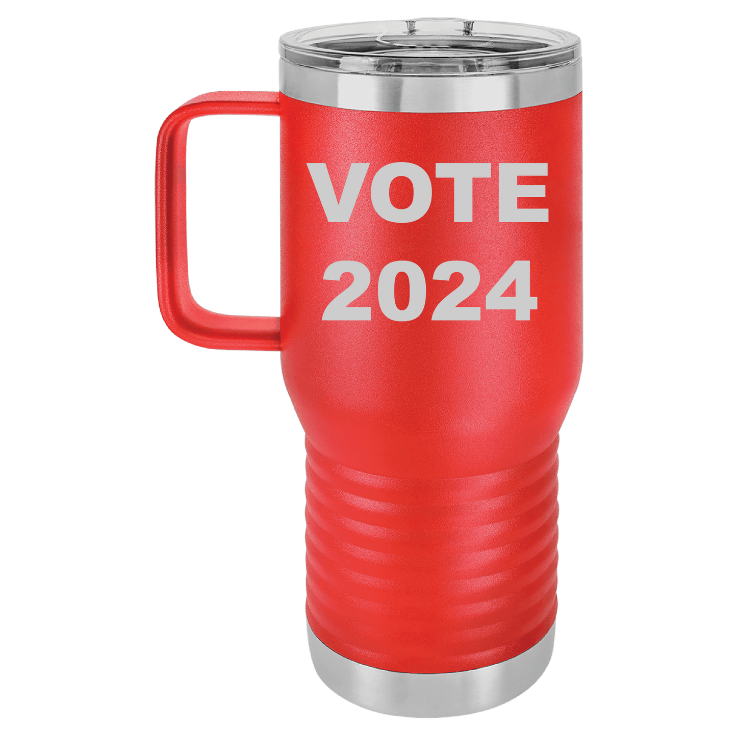 My Politics 20oz Red Travel Mug