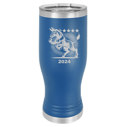 My Politics 20oz Royal Blue Pilsner