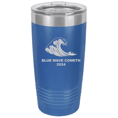 My Politics 20oz Royal Blue Tumbler