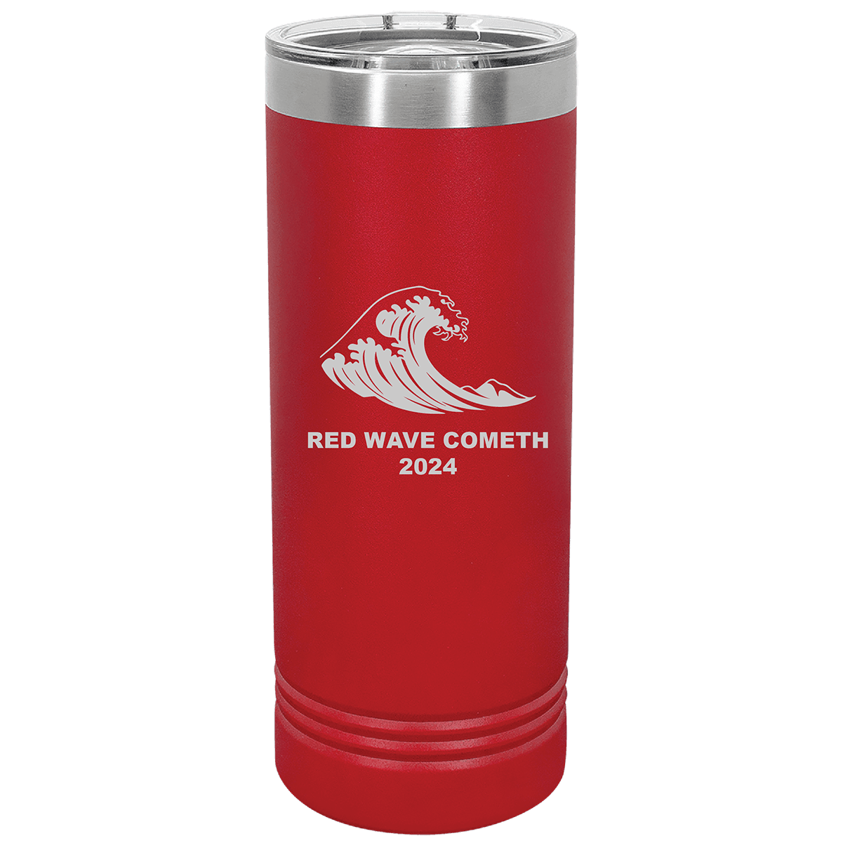 My Politics 22oz Red Skinny Tumbler