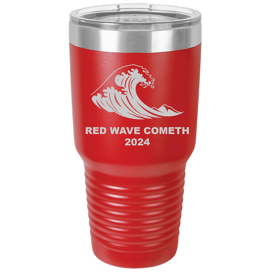 My Politics 30oz Red Tumbler