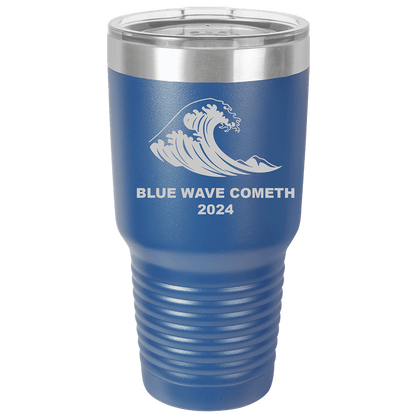 My Politics 30oz Royal Blue Tumbler