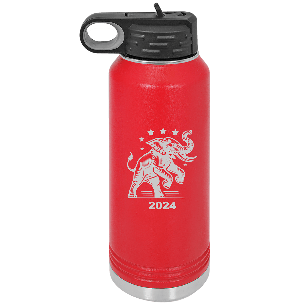 My Politics 32oz Red Water Bottles