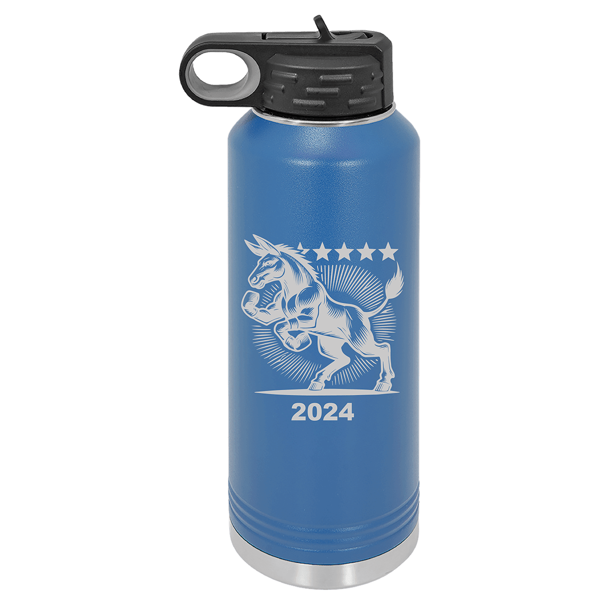 My Politics 40oz Royal Blue Water Bottles