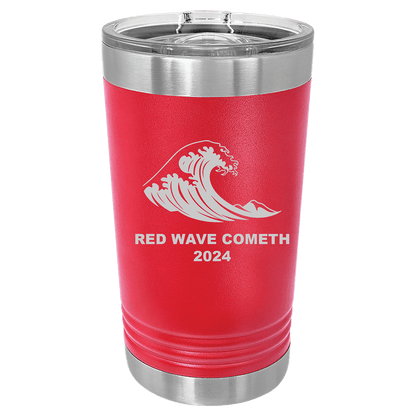 My Politics 16oz Red Pint