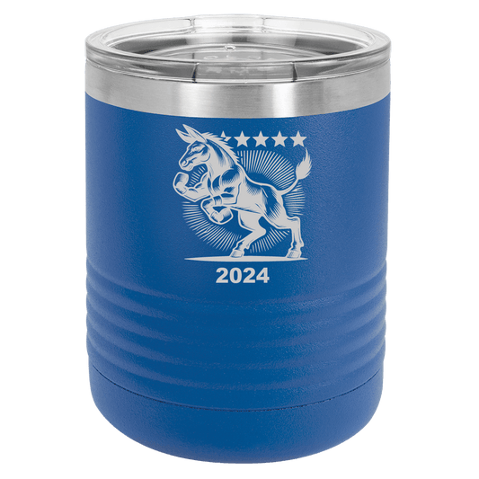 My Politics 10oz Royal Blue Tumbler