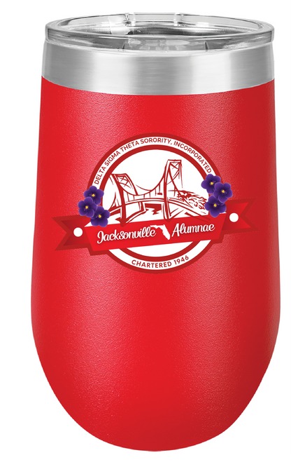 ΔΣΘ / Delta Sigma Theta Sorority, Inc.® 16 oz. Polar Camel Tumblers (Custom Laser Etch or UV Print)