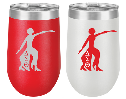 ΔΣΘ / Delta Sigma Theta Sorority, Inc.® 16 oz. Polar Camel Tumblers (Custom Laser Etch or UV Print)