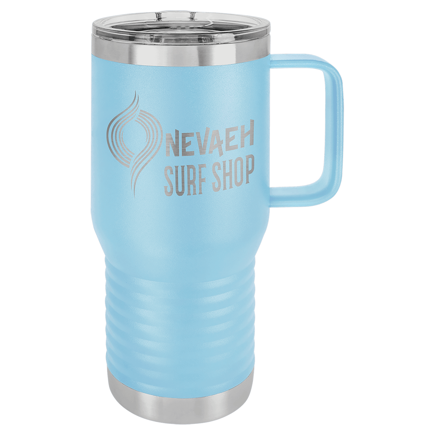 20oz Light Blue Travel Mug - Whoa, Jody Boy!