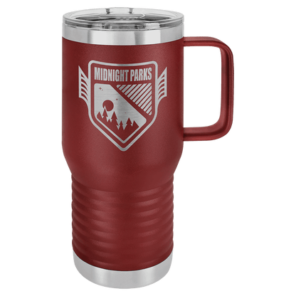 20oz Marron Travel Mug - Whoa, Jody Boy!