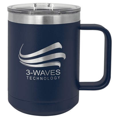 15oz Navy Blue Coffee Mug - Whoa, Jody Boy!