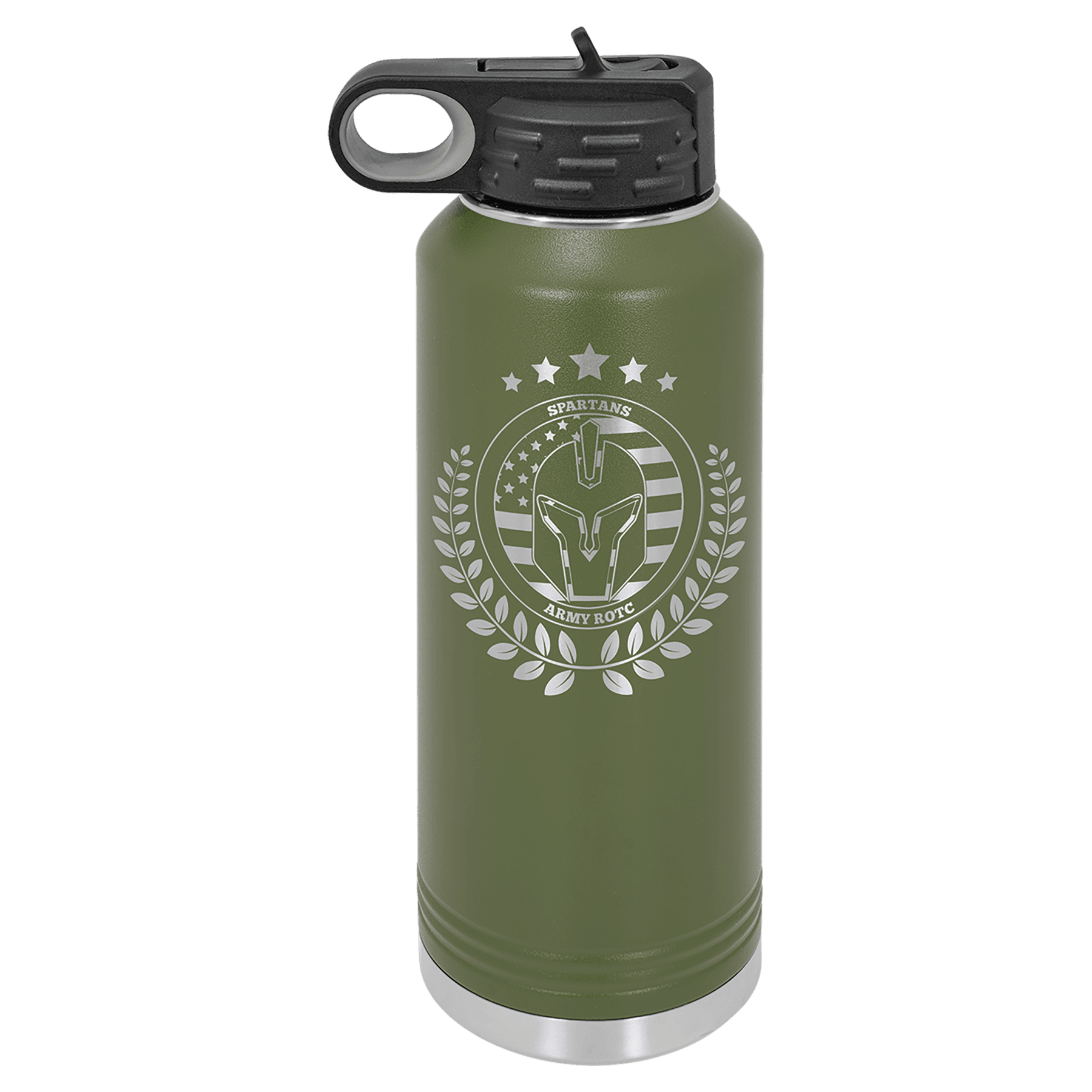 40oz Olive Green Water Bottles - Whoa, Jody Boy!