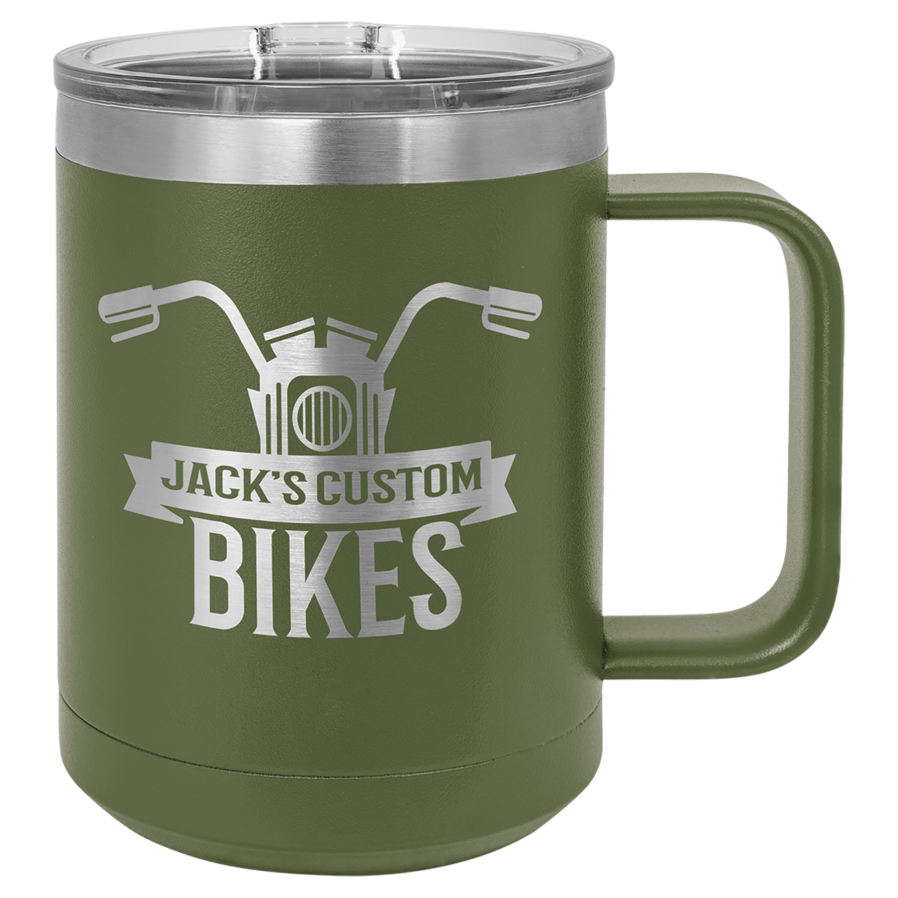 15oz Olive Green Coffee Mug - Whoa, Jody Boy!