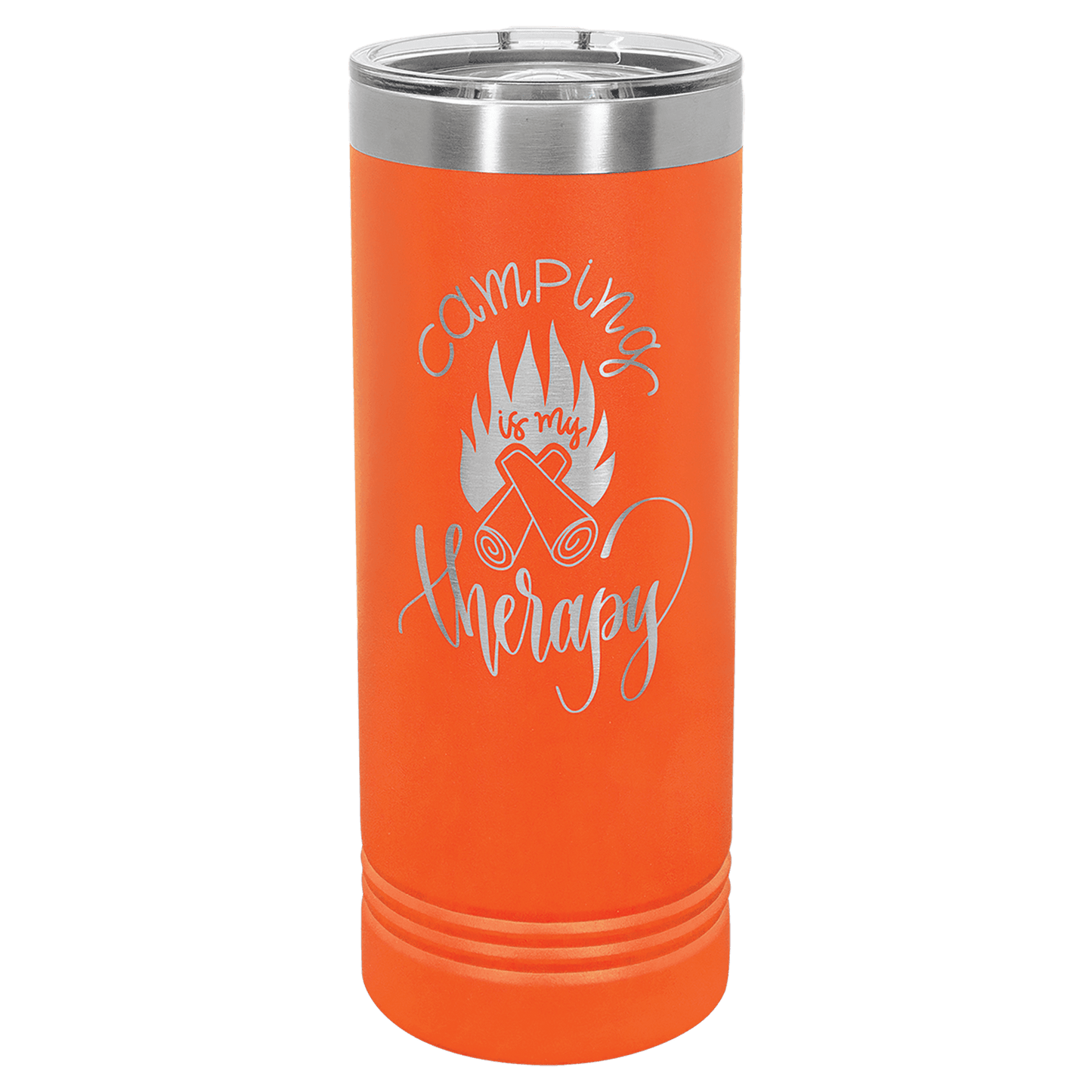 22oz Orange Skinny Tumbler - Whoa, Jody Boy!