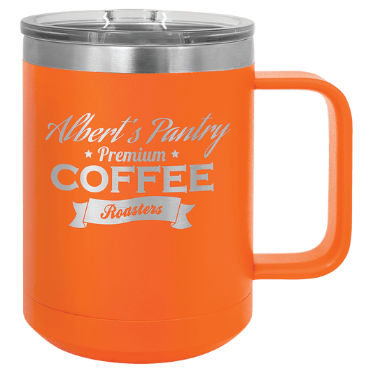 15oz Orange Coffee Mug - Make it Custom - Whoa, Jody Boy!