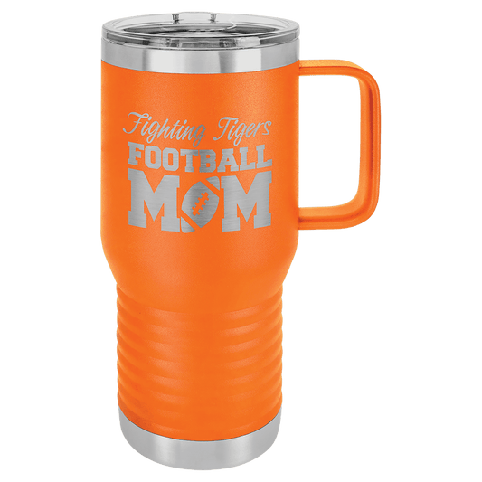 Custom 20oz Orange Travel Mug - Whoa, Jody Boy!