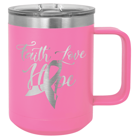15oz Pink Coffee Mug - Make it Custom - Whoa, Jody Boy!