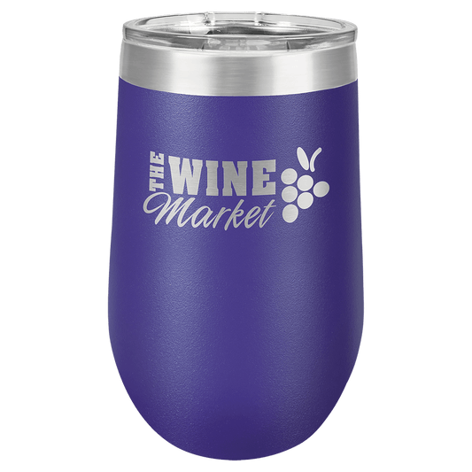 16oz Purple Stemless Wine Chiller - Whoa, Jody Boy!