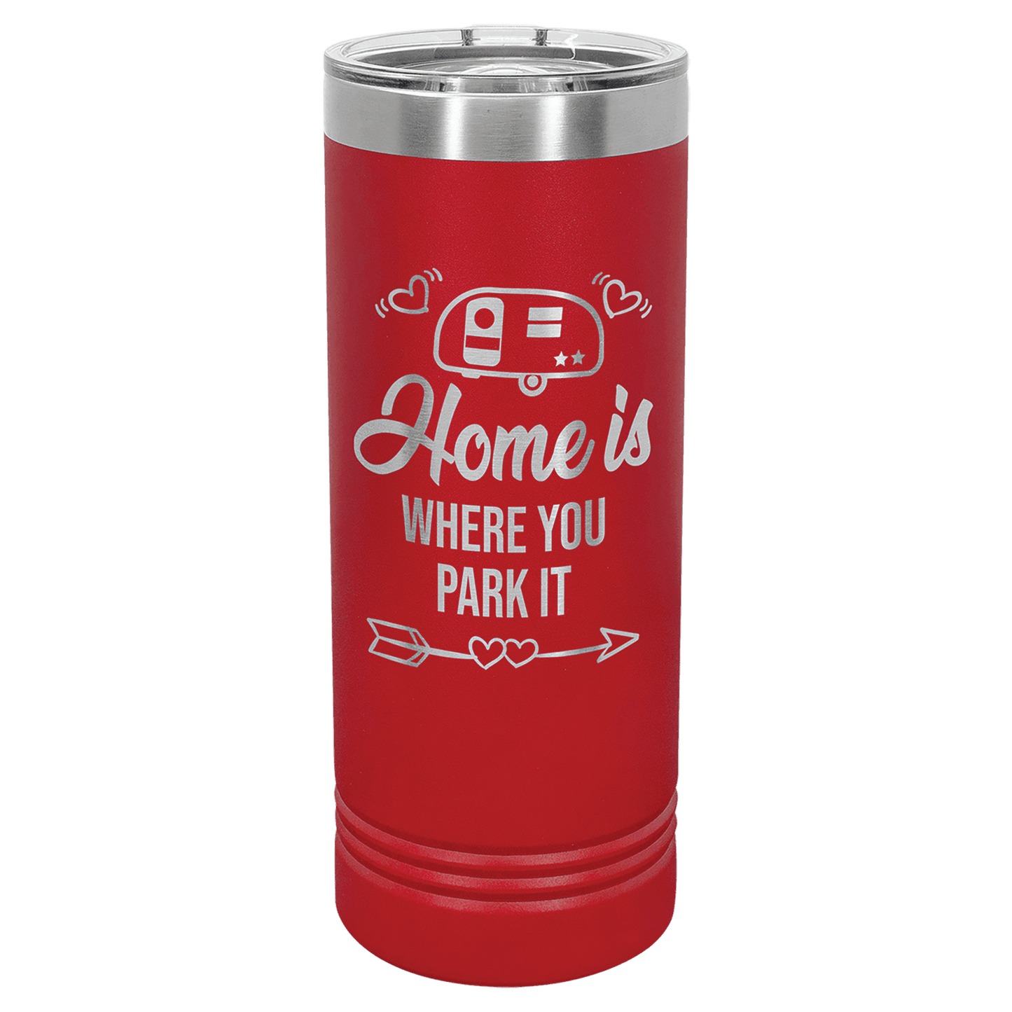 My Politics 22oz Red Skinny Tumbler - Whoa, Jody Boy!