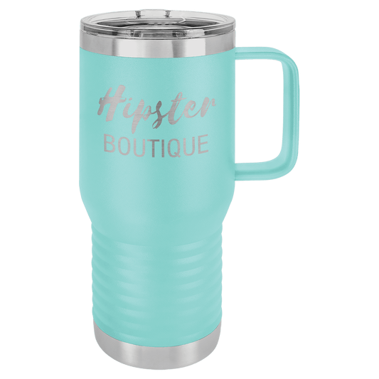 20oz Teal Travel Mug - Whoa, Jody Boy!