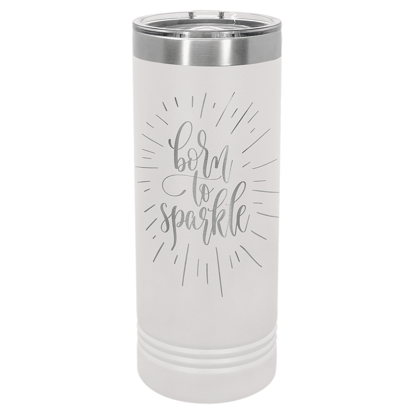 22oz White Skinny Tumbler - Whoa, Jody Boy!